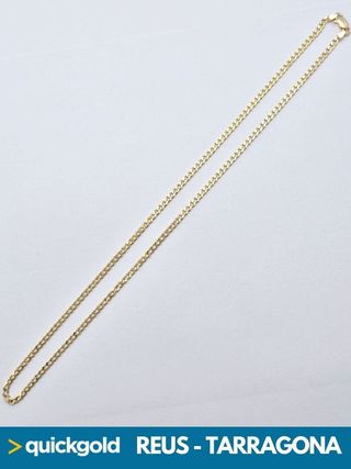 12.23GR ORO 18K CADENA CUBANA  040-02-0268 