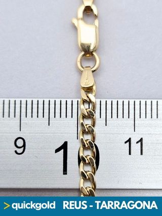12.23GR ORO 18K CADENA CUBANA  040-02-0268 