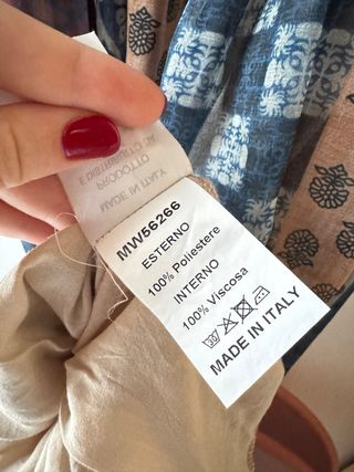 Abito lungo a fantasia vintage style