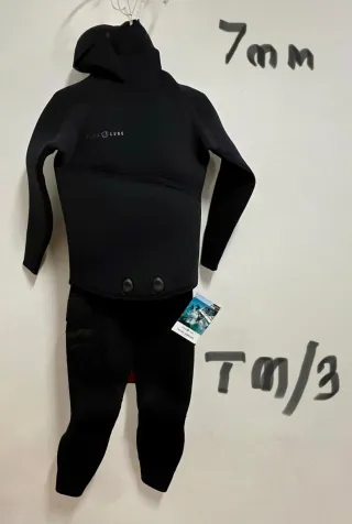 Traje de buceo 7mm con capucha