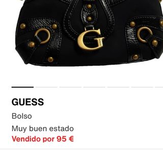 Bolso Guess Negro Vintage