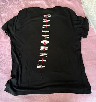 Camiseta Negra Los Angeles Divided