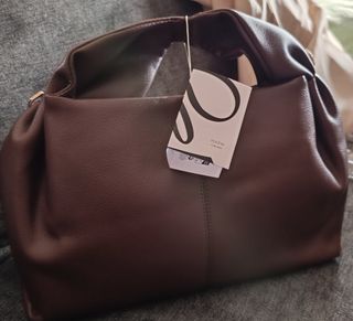 Bolso Polène Cyne Mini Marrón