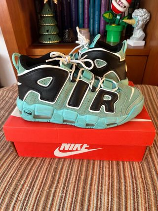 Nike Air More Uptempo Turquesa Talla 42.5
