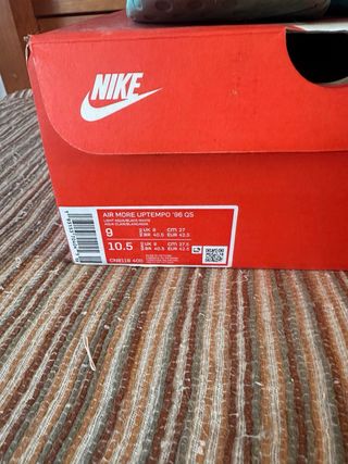 Nike Air More Uptempo Turquesa Talla 42.5