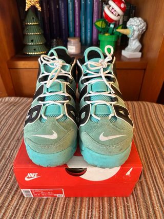 Nike Air More Uptempo Turquesa Talla 42.5
