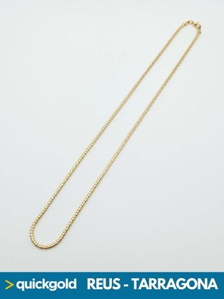 040-02-00394 CADENA ORO DE 18K TOPO 45.1CM