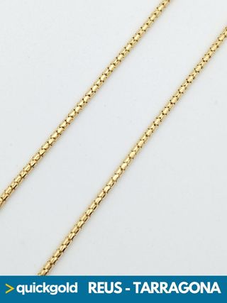 040-02-00394 CADENA ORO DE 18K TOPO 45.1CM