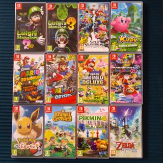 Juegos Nintendo Switch cada uno por 35