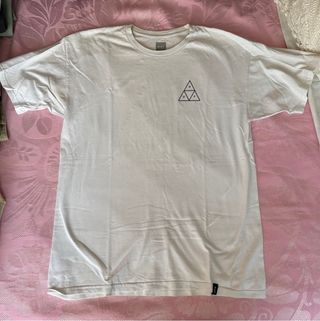 Camiseta HUF Blanca Triángulo