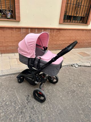 Carro Jané Rider con capazo, silla y Grupo 0.