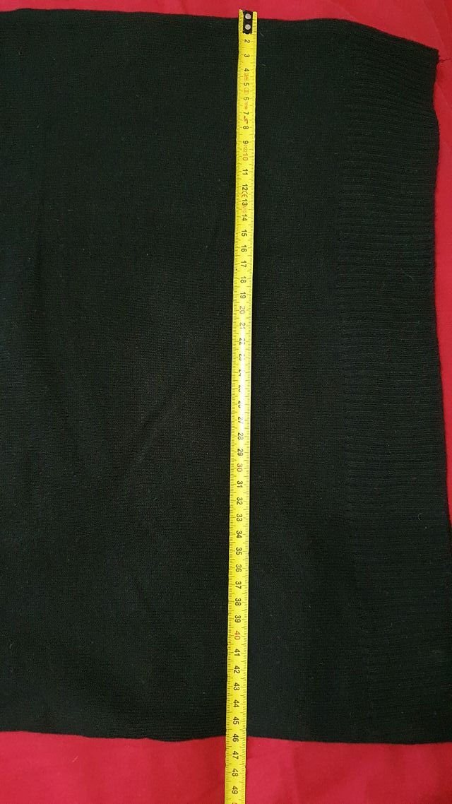 Maglione Alcott nero e giallo slim-fit, Taglia M