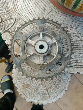 Plato y soporte cadena Cagiva Freccia