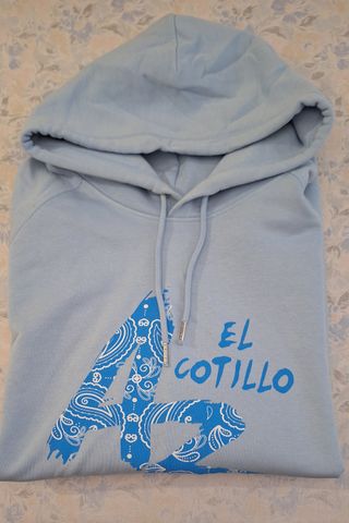 Sudadera Azul Celeste Talla XL