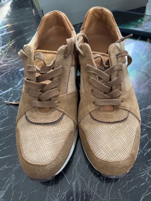 Zapatillas Massimo Dutti Talla 41 Beige/Marrón