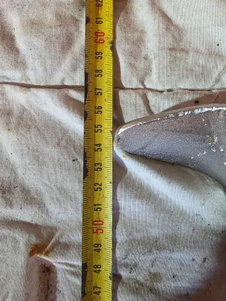 Puntera de ancla metálica