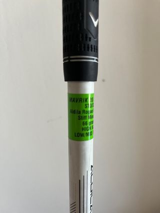 Varilla Driver Aldila Rogue White 60
