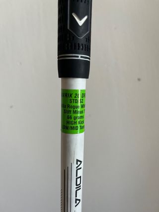 Varilla Driver Aldila Rogue White 60
