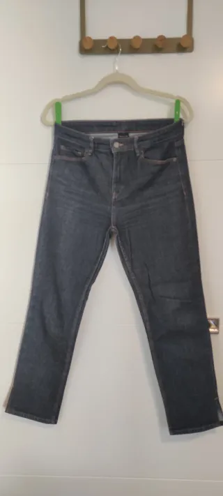 Tejano Massimo Dutti azul oscuro