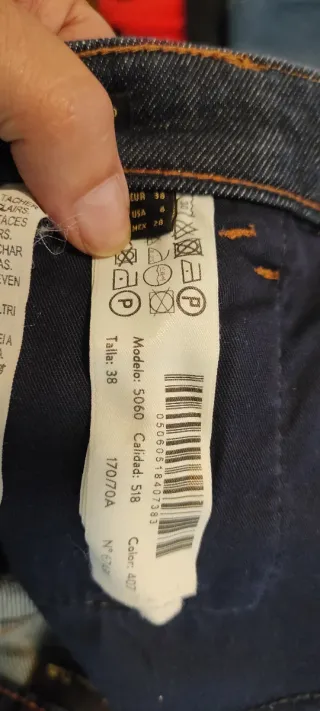 Tejano Massimo Dutti azul oscuro