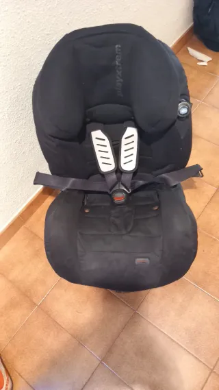 Silla de coche negra Playxtrem