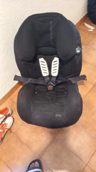 Silla de coche negra Playxtrem