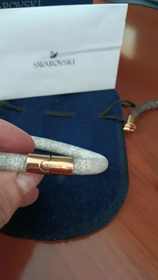 Pulseras Swarovski Cristal Gris y Marrón