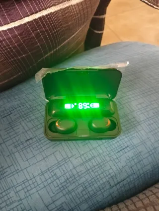 Auriculares Inalámbricos Bluetooth Negros y Azules