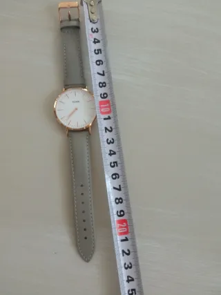 Reloj Cluse color oro rosa y Gris