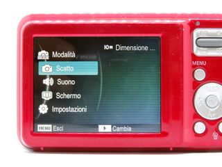 Samsung ES65 Fotocamera Digitale Rossa