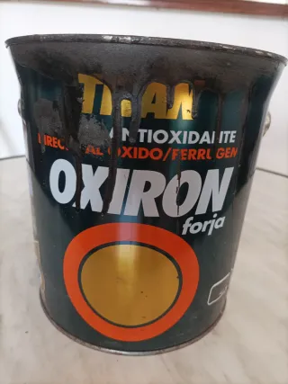 Pintura Oxiron Forja Titan Antiox.