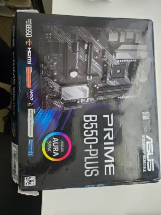 CPU AMD Ryzen 7 5800X3D + Placa Asus B550 + 32GB 