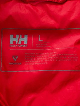 Chaqueta de Plumas Helly Hansen Roja