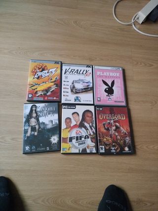 Lote 6 Videojuegos PC