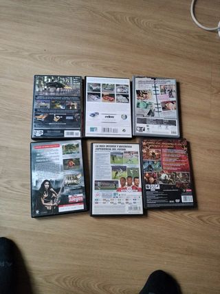 Lote 6 Videojuegos PC