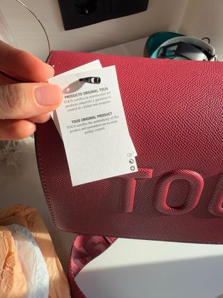 Bolso Tous Audree burdeos