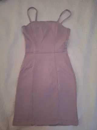 Vestido vaquero lila H y M