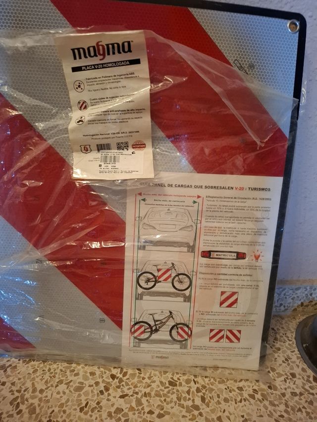 Señal V-20 Homologada 10 euros la unidad