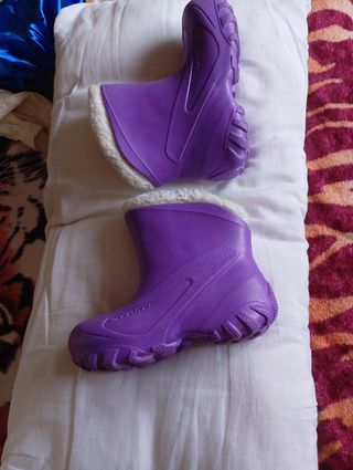 Botas de agua Quechua moradas
Con acolchad tall 32