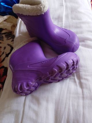 Botas de agua Quechua moradas
Con acolchad tall 32