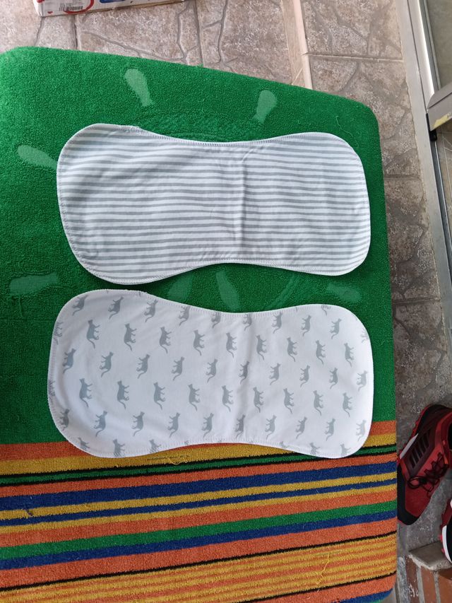 5Paños para sacar los gases 