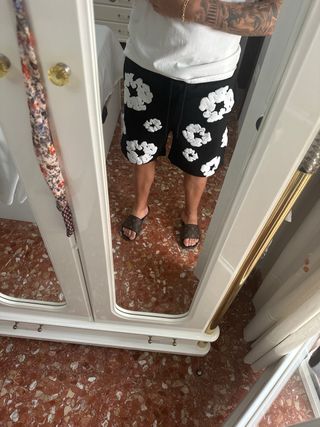Pantalones cortos Denim Tears negros