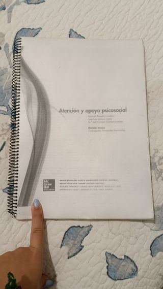 Libro Atención y Apoyo Psicosocial