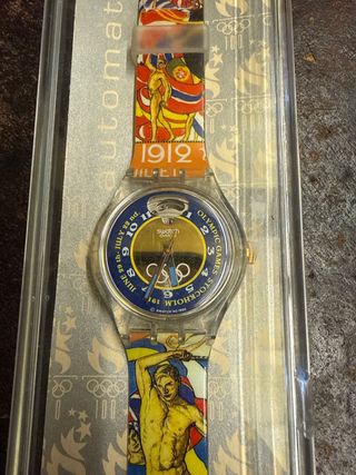 Swatch Automatic 1912 Stockholm Olympic nuovo 