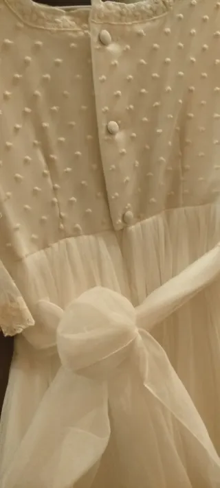 Vestido de Comunión Blanco.