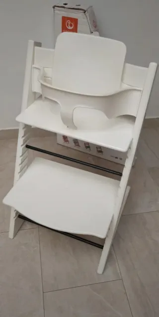 Silla Stokke Tripp Trapp Blanca