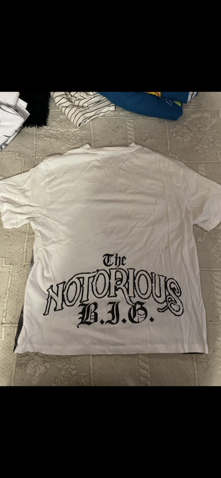 Camiseta The Notorious B.I.G.  Como nueva.