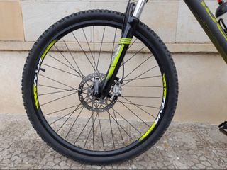 Bicicleta Montaña 26 Negra y Verde