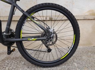 Bicicleta Montaña 26 Negra y Verde