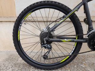 Bicicleta Montaña 26 Negra y Verde